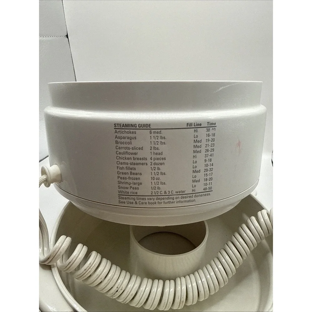 Black & Decker Handy Steamer Plus HS90 Replacement Steaming Base &‎ Drip Tray